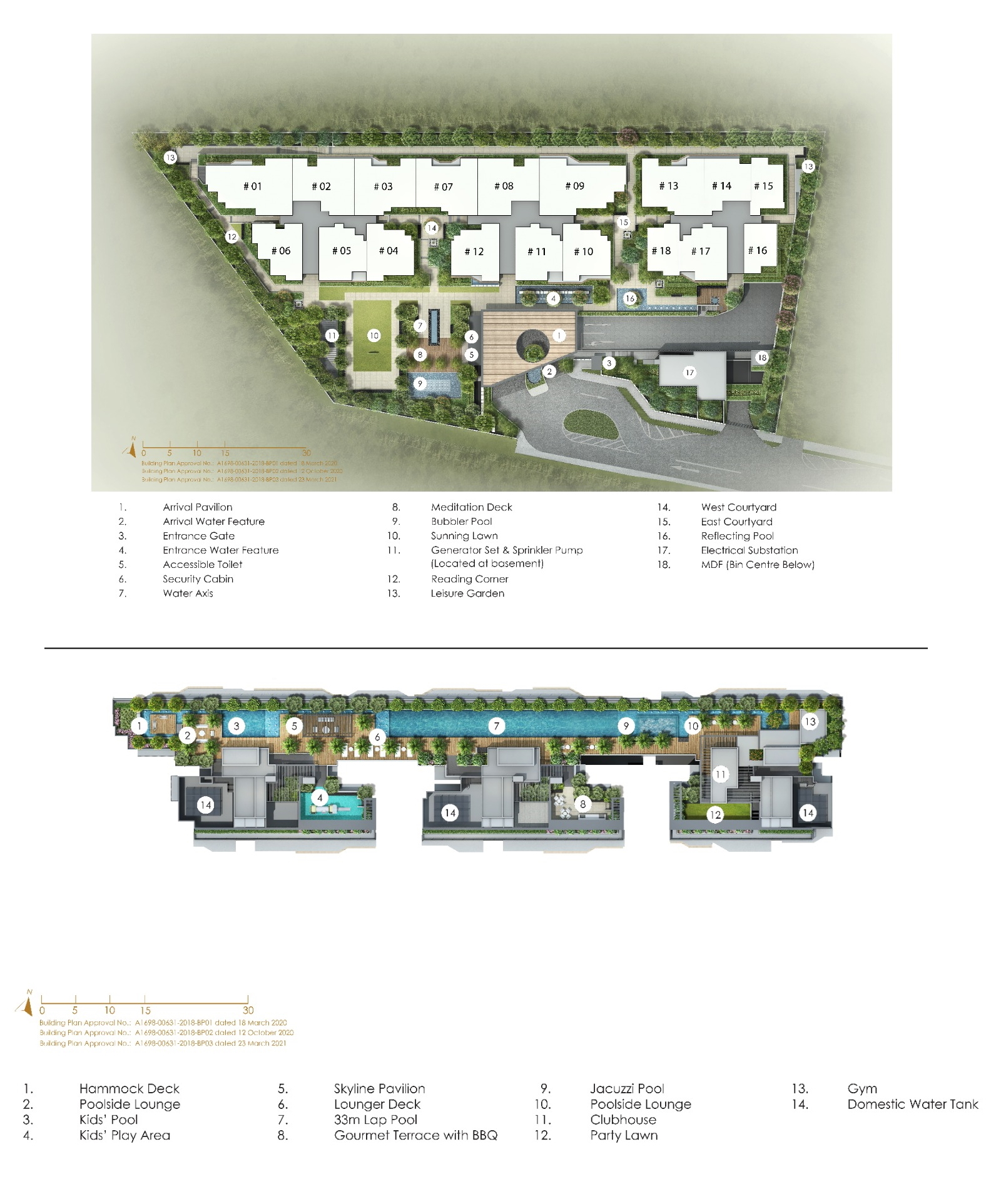 Peak Residence Site Plan