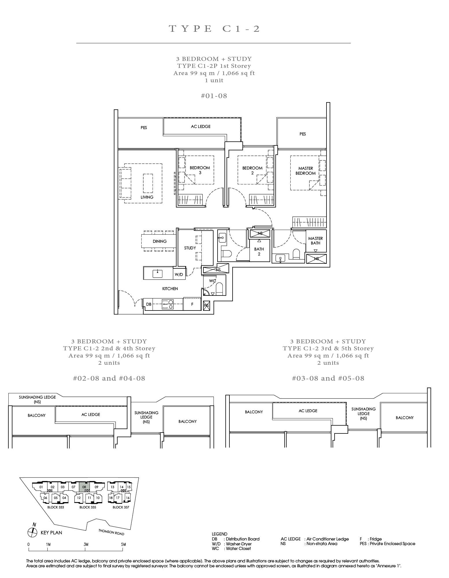 Peak Residence 1 Bedroom Floor Plan 7