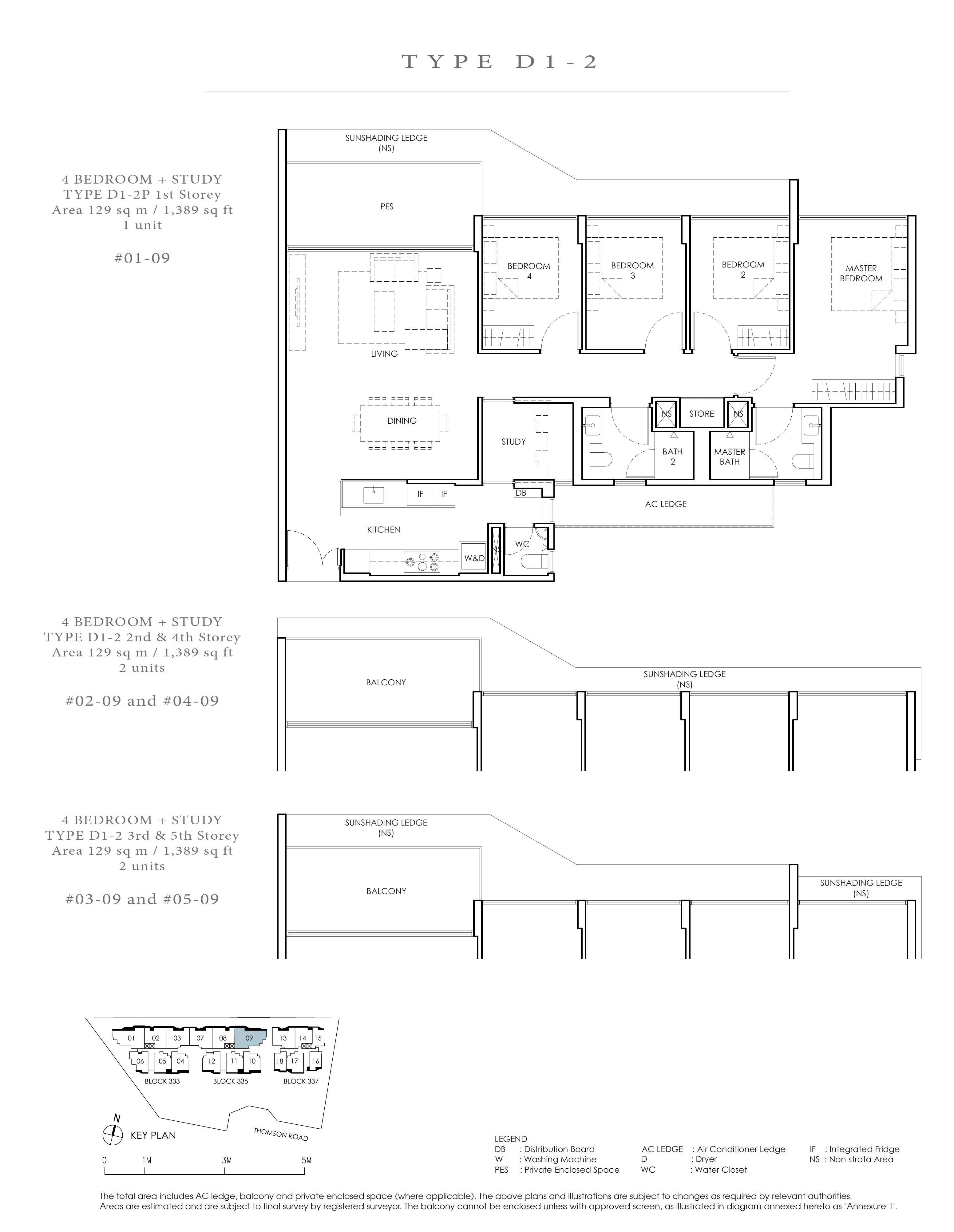 Peak Residence 1 Bedroom Floor Plan 12